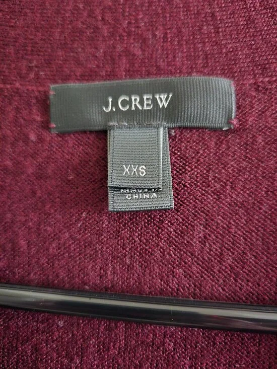 J Crew wool cardigan sweater xxs - Picture 2 of 4
